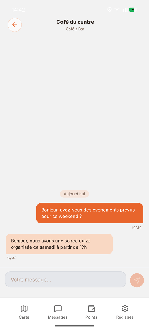 Messagerie Fidicity